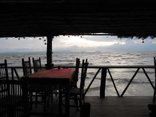 The Seagull Restaurant in kep cambodia