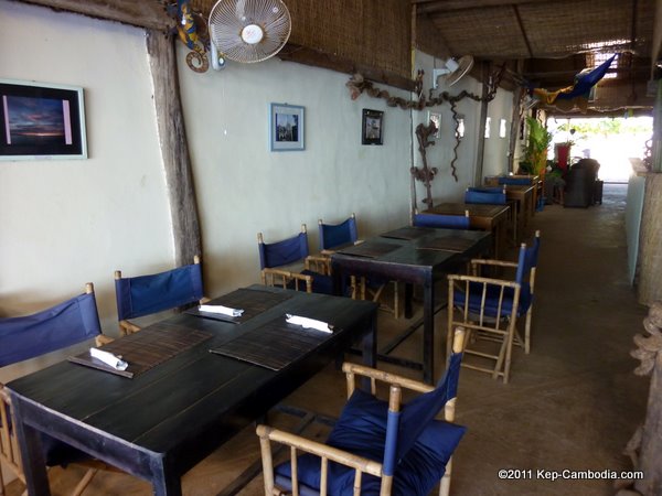 La Baraka Pizzeria in Kep, Cambodia