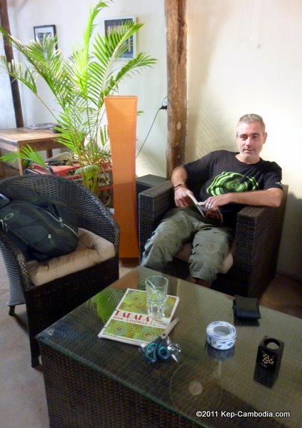 La Baraka Pizzeria in Kep, Cambodia