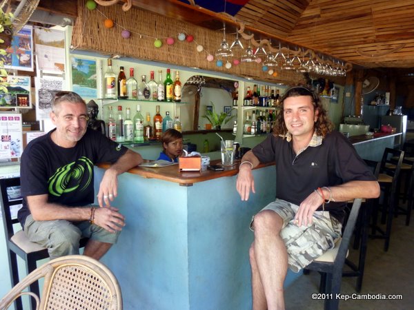 La Baraka Pizzeria in Kep, Cambodia