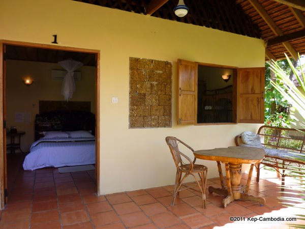 Kimly Lodge in Kep, Cambodia.