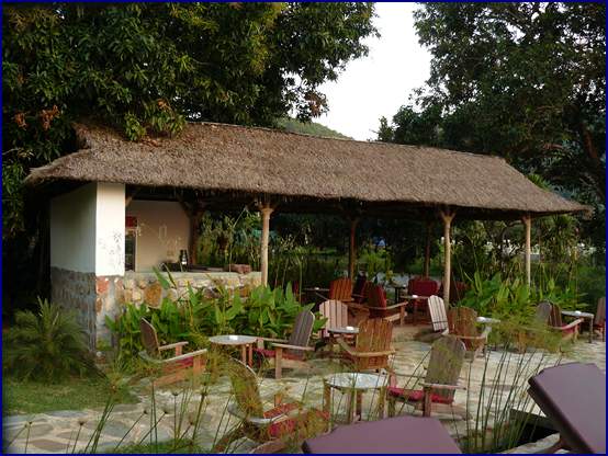 Nibanna Resort and Restaurant in Kep, Cambodia.