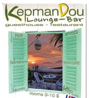 Kepmandou Lounge & Bar, Guesthouse & Restaurant in Kep, Cambodia.