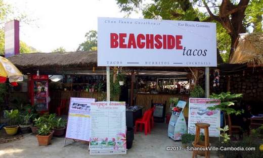 Beachside Tacos in Kep, Cambodia.