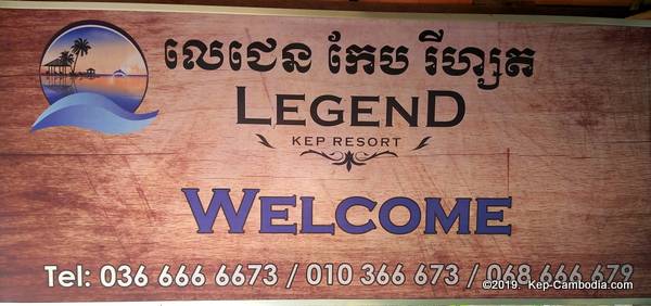 Legend Kep Resort in Kep, Cambodia.