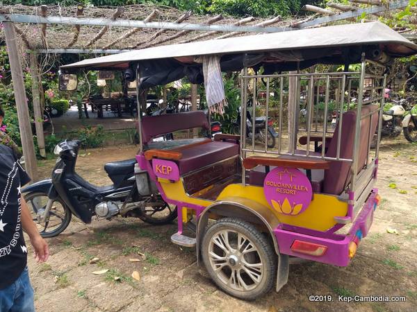 About Kep, Cambodia.  Layout, location, and getting around.