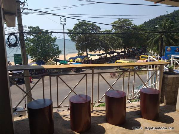 The Beach House Hotel in Kep, Cambodia.