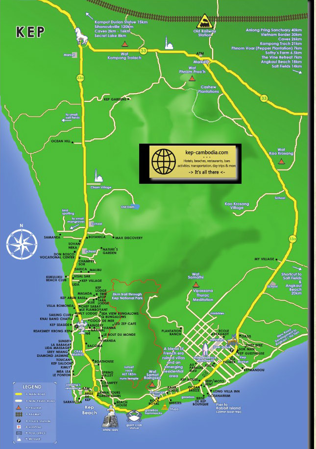 Download this Thanks The Sihanoukville Advertiser For This Map Kep picture